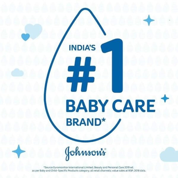 Johnson's Non-Sticky Baby Oil with Vitamin E for Easy Spread and Massage (Clear, 500ml) - Image 4